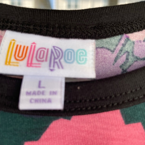 Black sleeve Lularoe Randy NWT - Picture 4 of 5